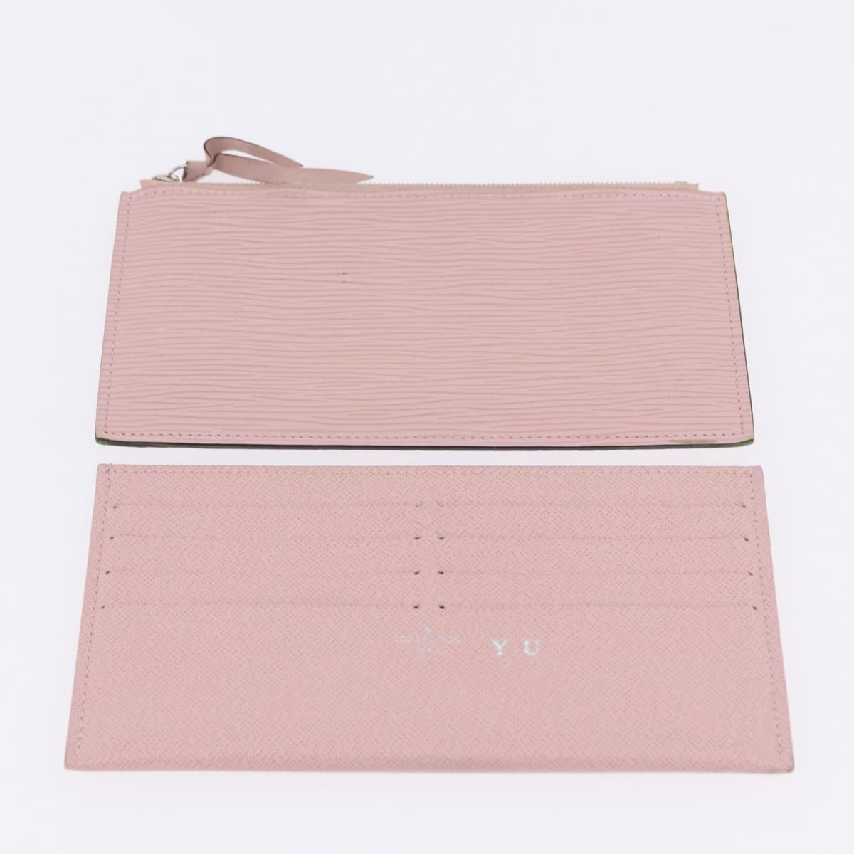 LOUIS VUITTON Epi Pochette Felice Shoulder Bag Rose Claire M62467 Auth 202241A