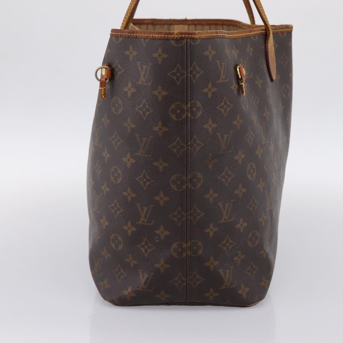 LOUIS VUITTON Monogram Neverfull GM Tote Bag M40157 LV Auth 202247