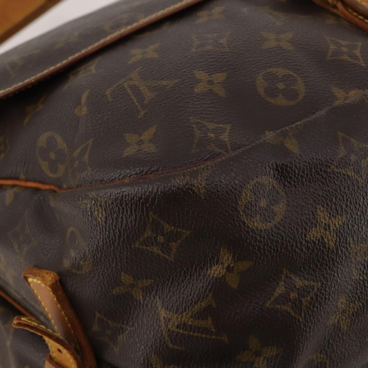 LOUIS VUITTON Monogram Saumur 35 Shoulder Bag M42254 LV Auth 202248