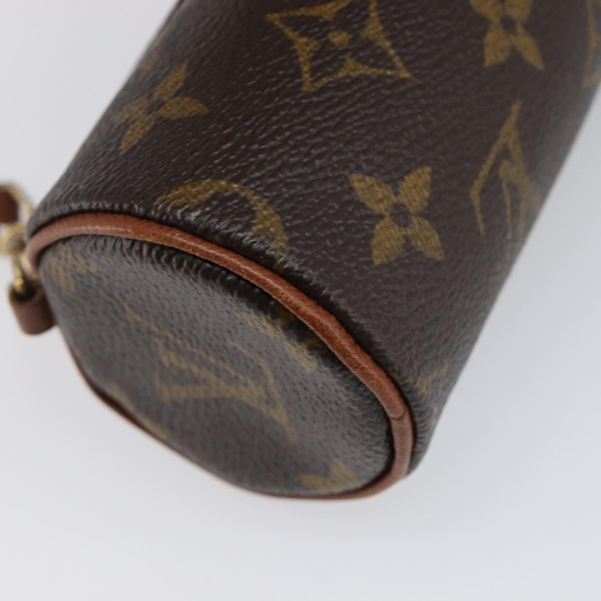 LOUIS VUITTON Monogram Papillon Pouch LV Auth 202270