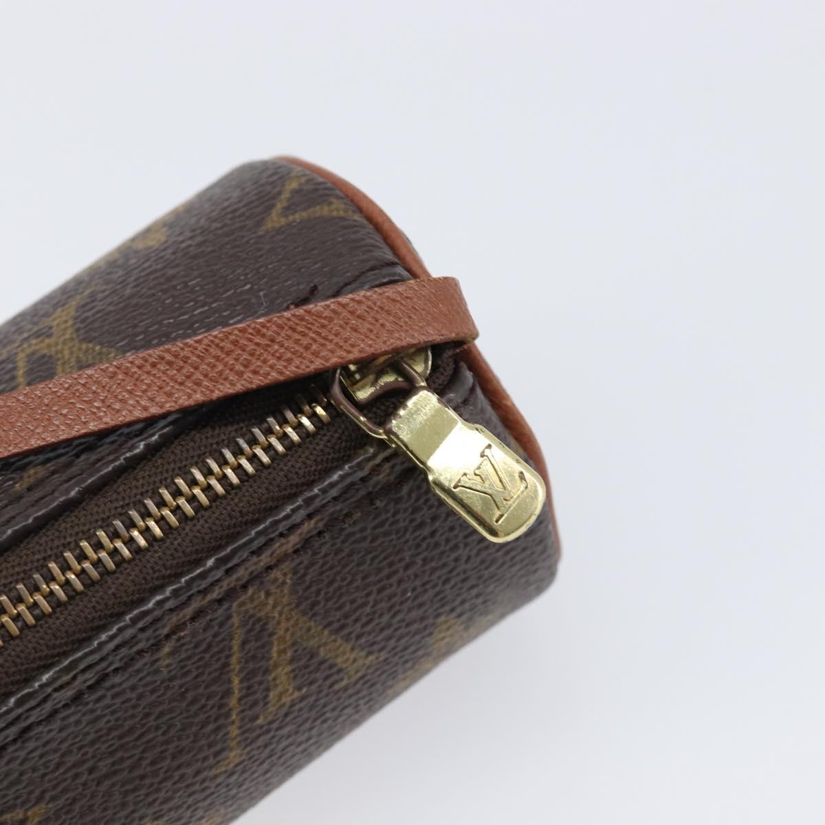 LOUIS VUITTON Monogram Papillon Pouch LV Auth 202270