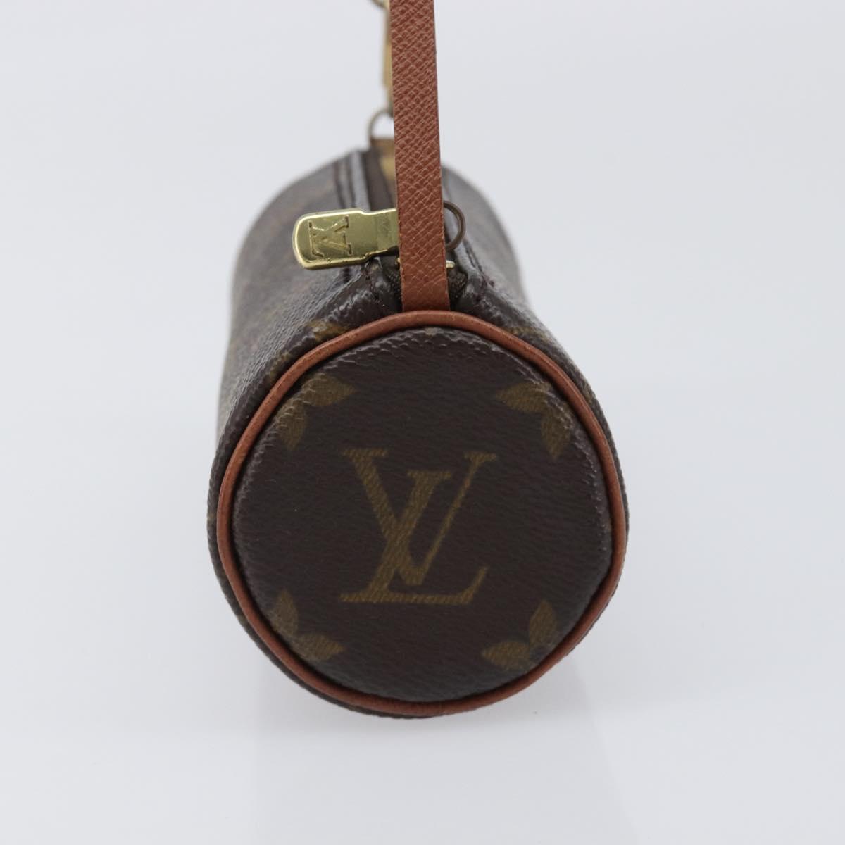 LOUIS VUITTON Monogram Papillon Pouch LV Auth 202270
