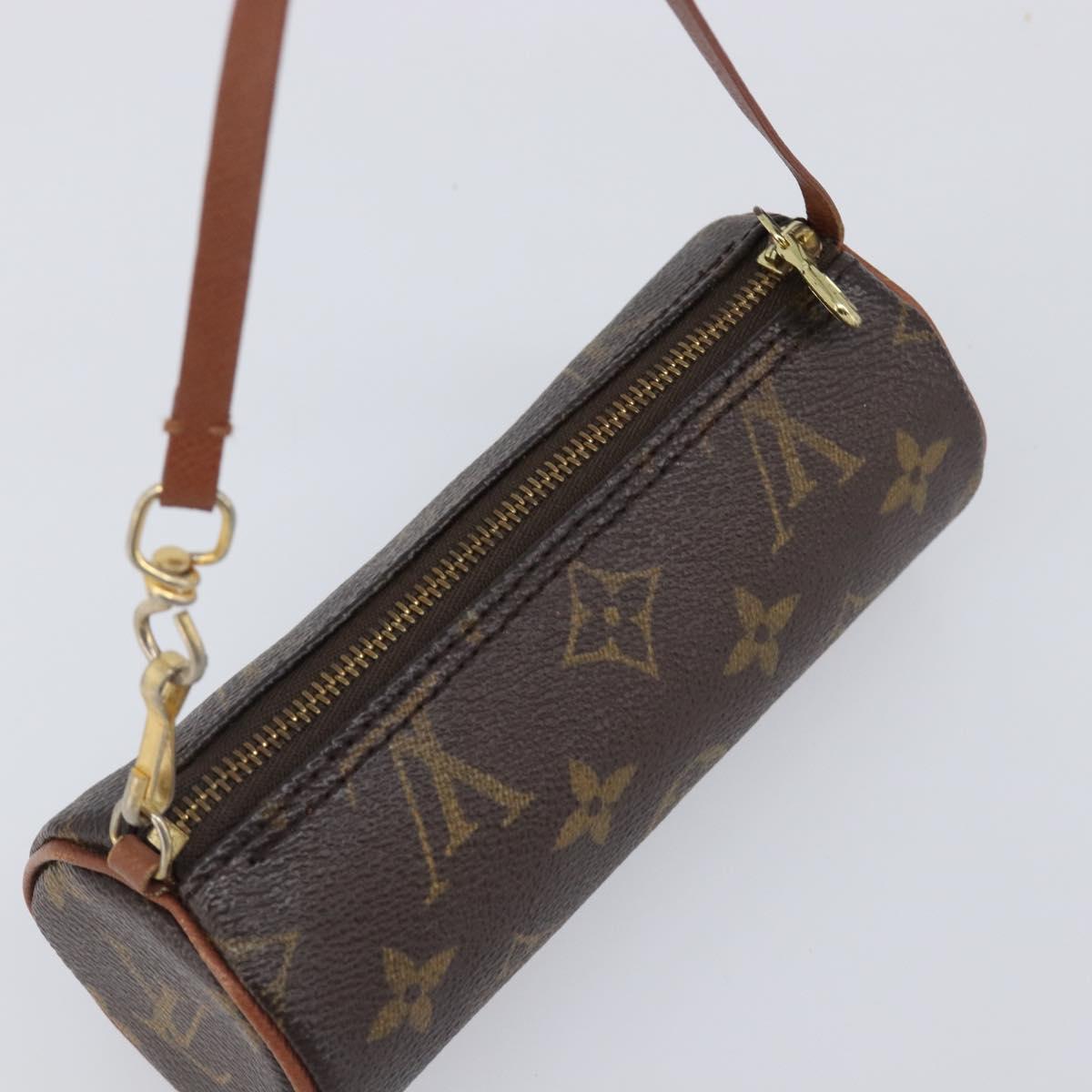 LOUIS VUITTON Monogram Papillon Pouch LV Auth 202270
