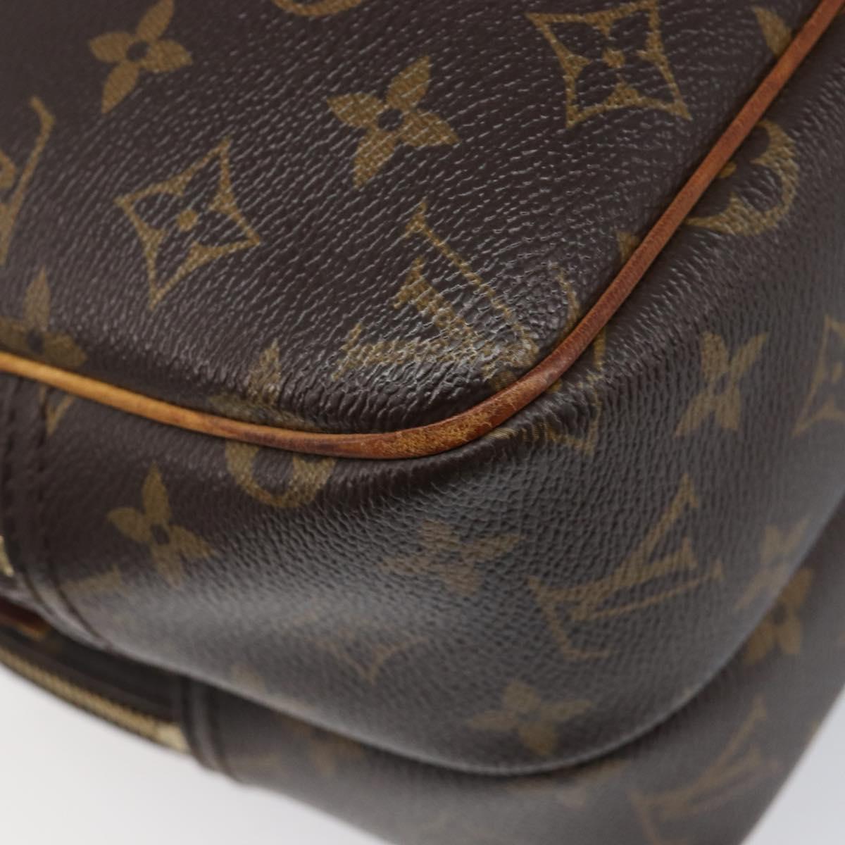 LOUIS VUITTON Monogram Reporter PM Shoulder Bag M45254 LV Auth 202280