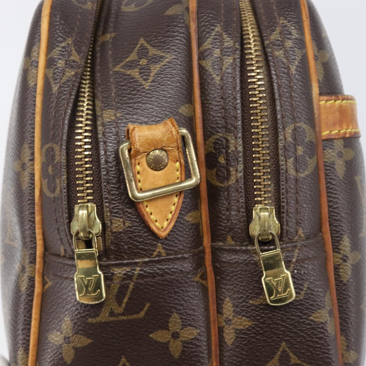 LOUIS VUITTON Monogram Reporter PM Shoulder Bag M45254 LV Auth 202280