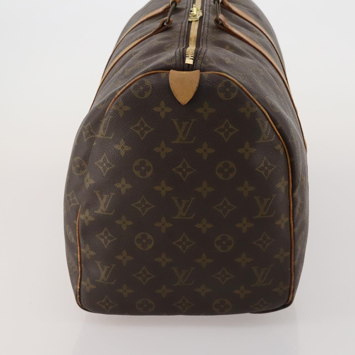 LOUIS VUITTON Monogram Keepall 50 Boston Bag M41426 LV Auth 202283A