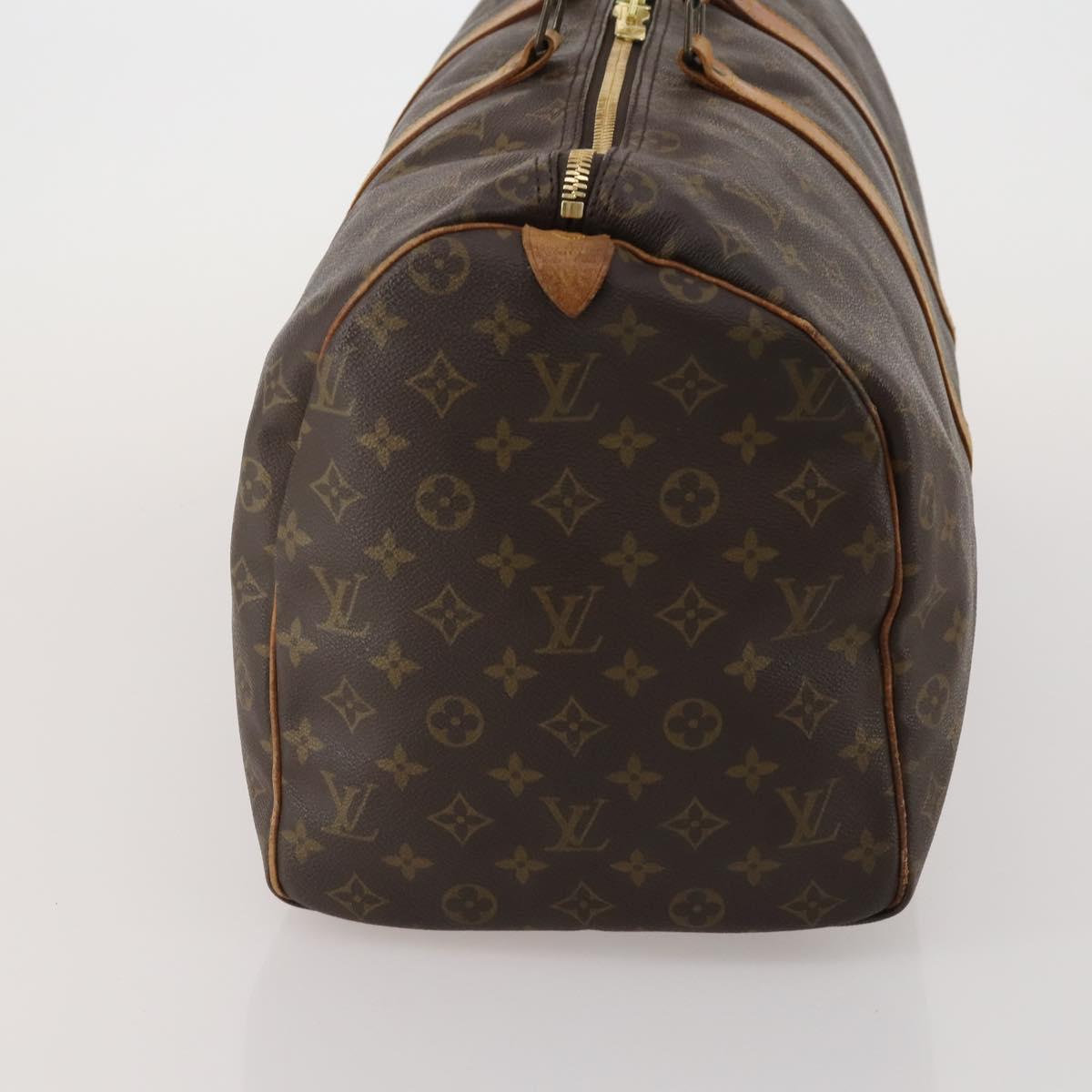 LOUIS VUITTON Monogram Keepall 50 Boston Bag M41426 LV Auth 202283A