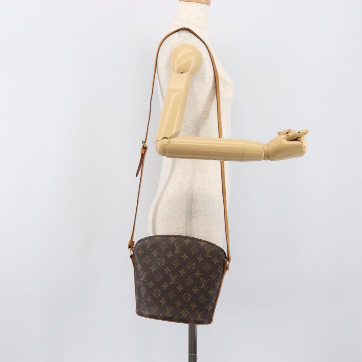 LOUIS VUITTON Monogram Drouot Shoulder Shoulder Bag M51290 LV Auth 202285