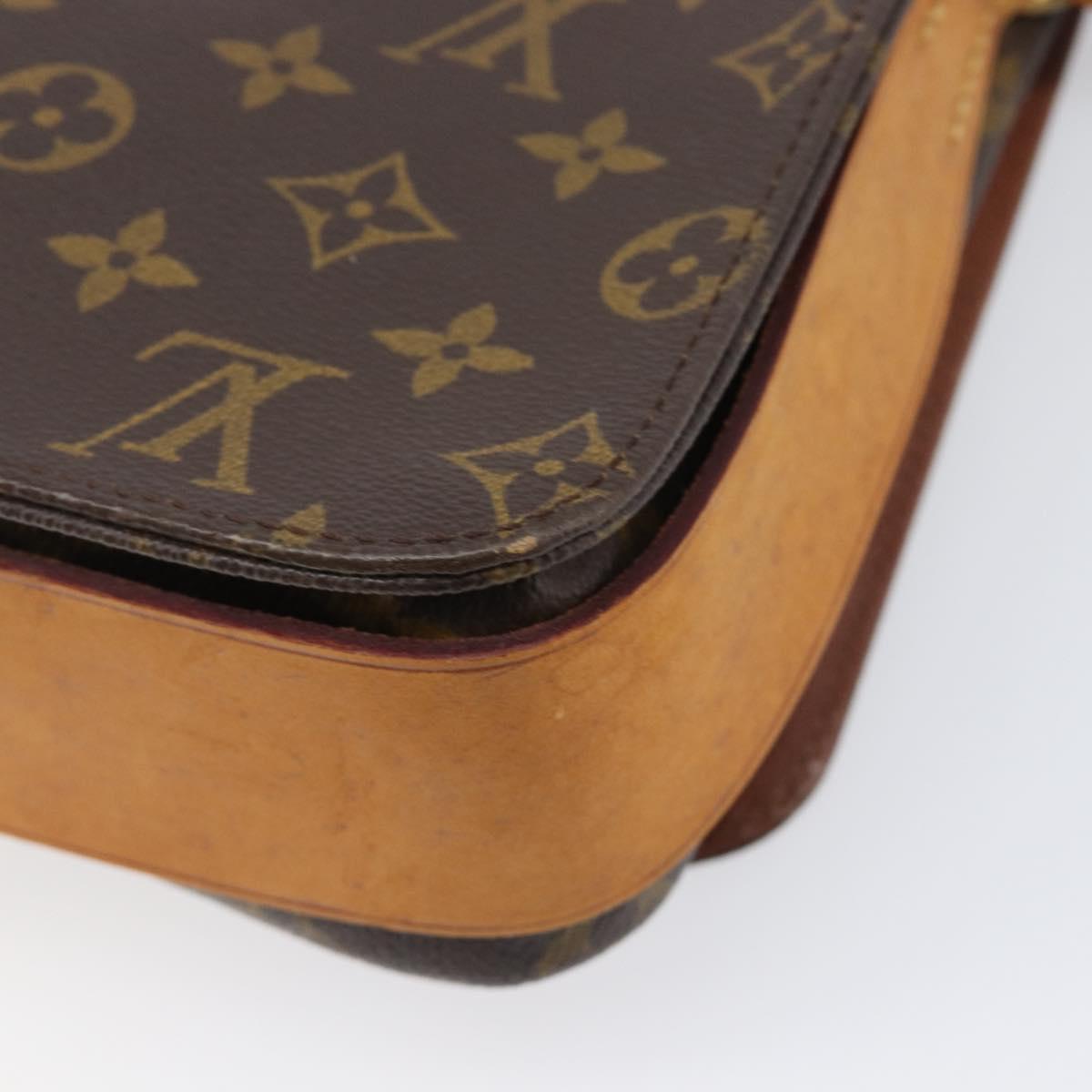 LOUIS VUITTON Monogram Cartouchiere GM Shoulder Bag M51252 LV Auth 202286