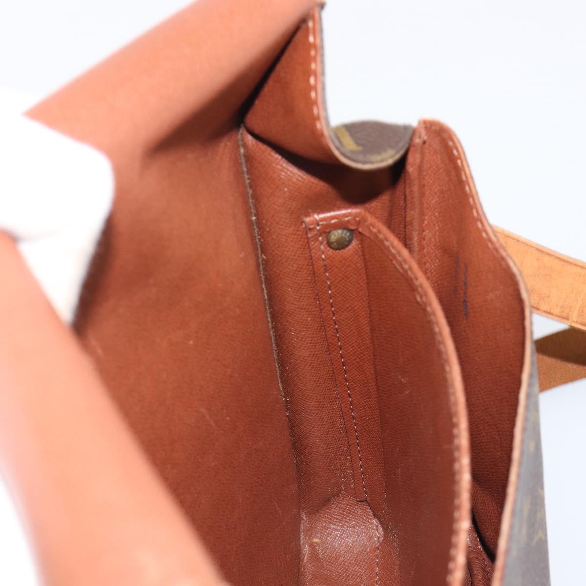 LOUIS VUITTON Monogram Cartouchiere GM Shoulder Bag M51252 LV Auth 202286