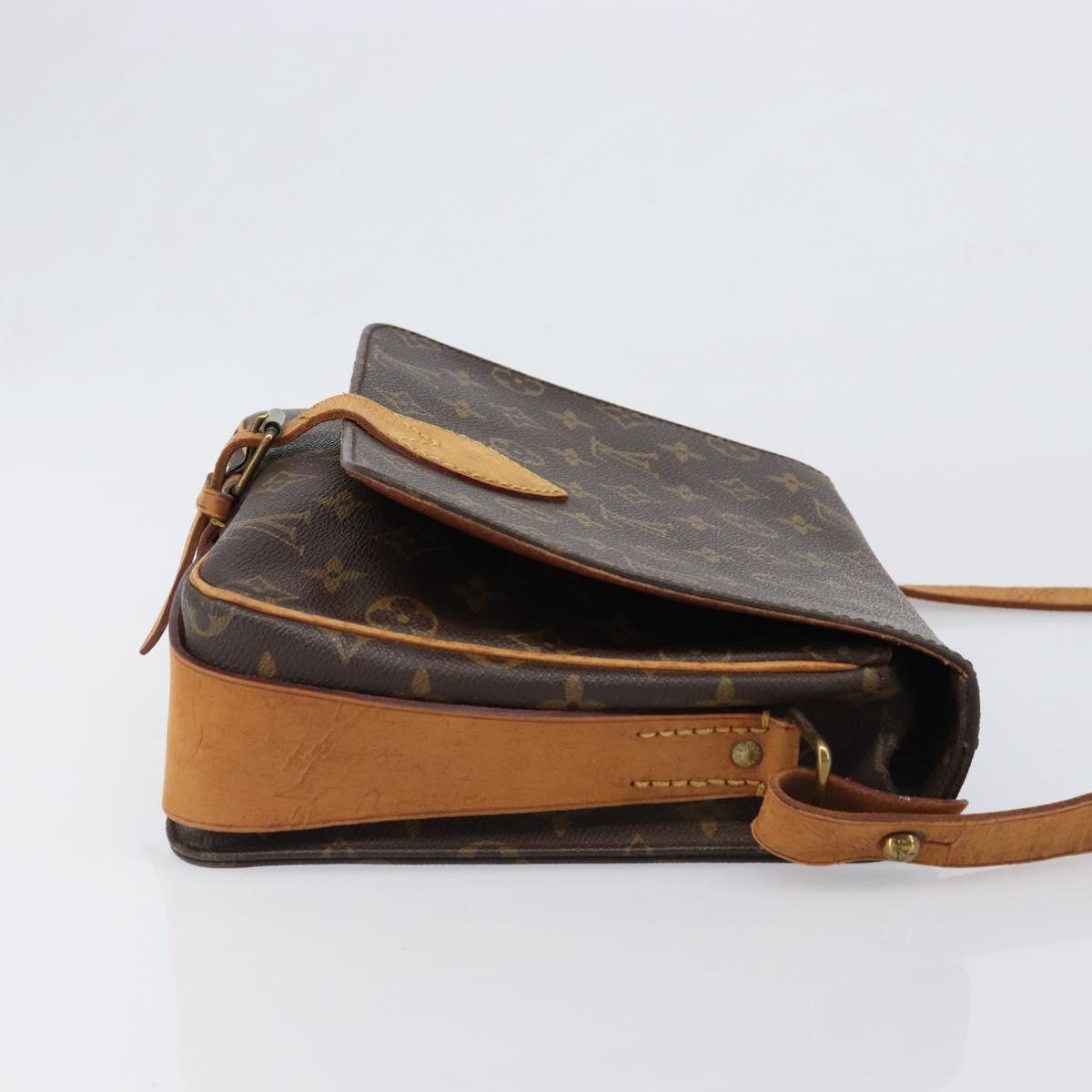 LOUIS VUITTON Monogram Cartouchiere GM Shoulder Bag M51252 LV Auth 202286