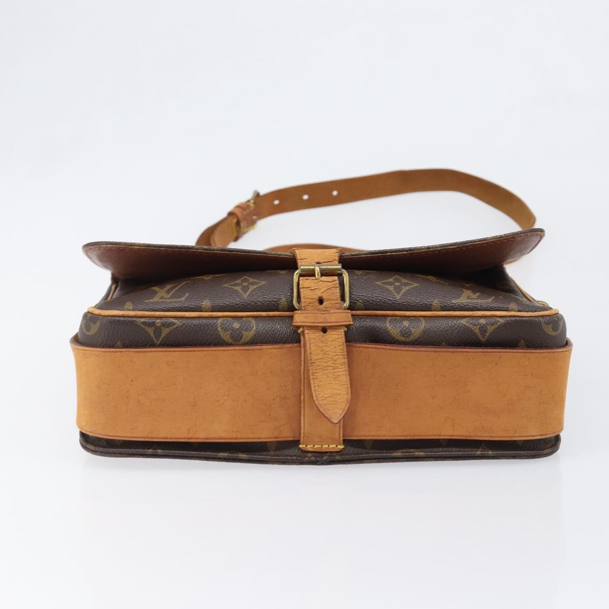 LOUIS VUITTON Monogram Cartouchiere GM Shoulder Bag M51252 LV Auth 202286