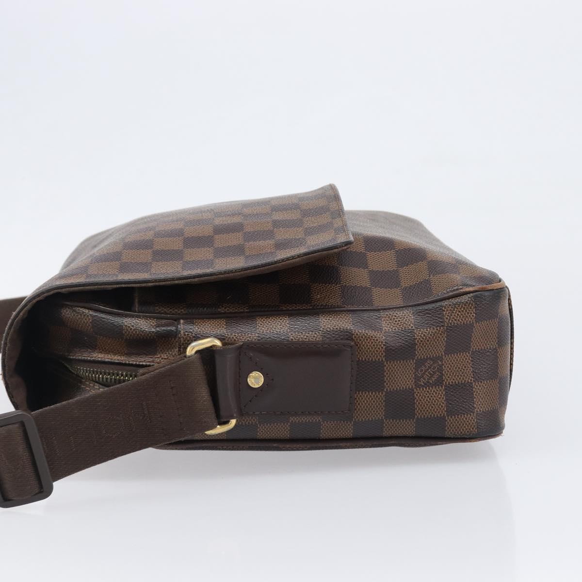 LOUIS VUITTON Damier Ebene Shelton MM Shoulder Bag N41149 LV Auth 202289