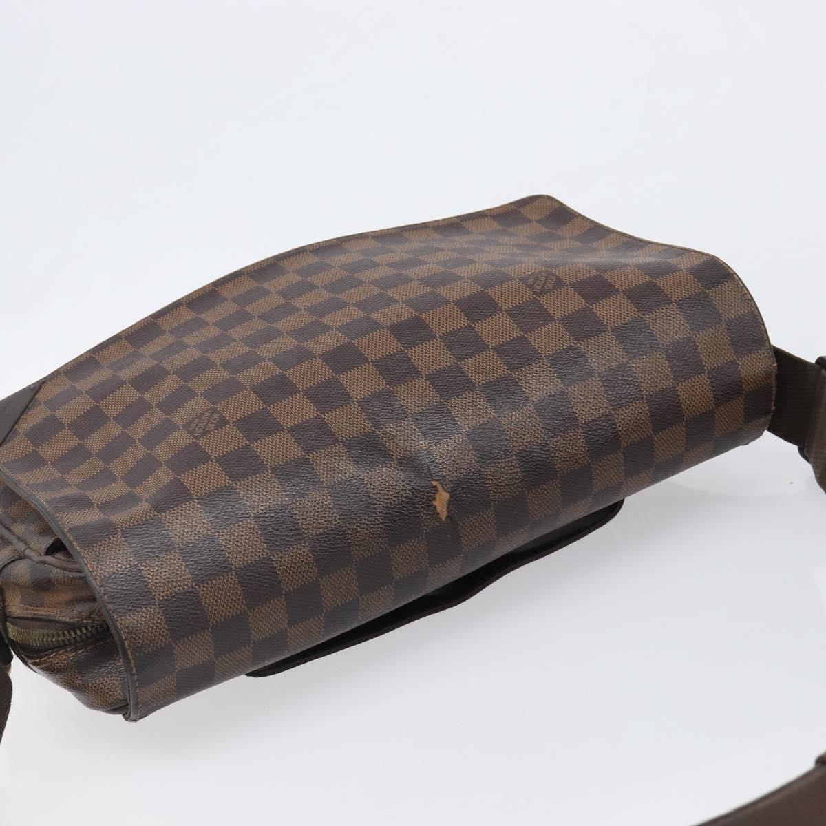 LOUIS VUITTON Damier Ebene Shelton MM Shoulder Bag N41149 LV Auth 202289