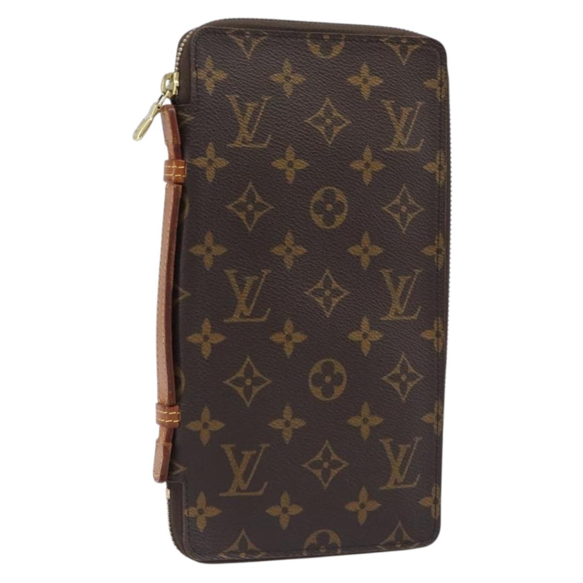 LOUIS VUITTON Monogram Organizer de Voyage Travel Case M60119 LV Auth 202294