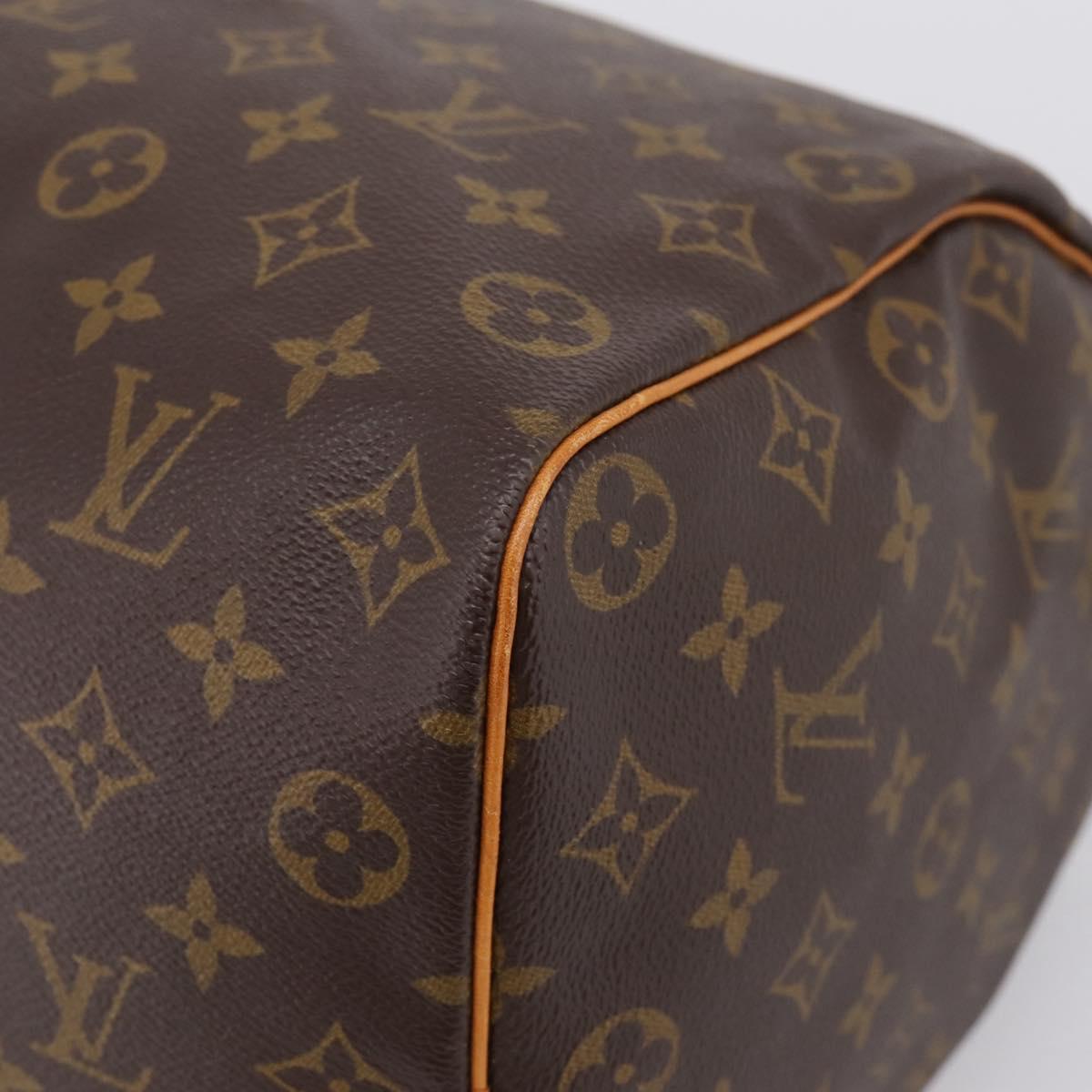 LOUIS VUITTON Monogram Speedy 35 Hand Bag M41524 LV Auth 202296V