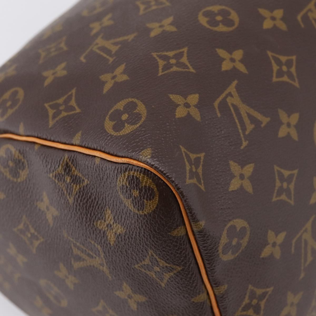LOUIS VUITTON Monogram Speedy 35 Hand Bag M41524 LV Auth 202296V