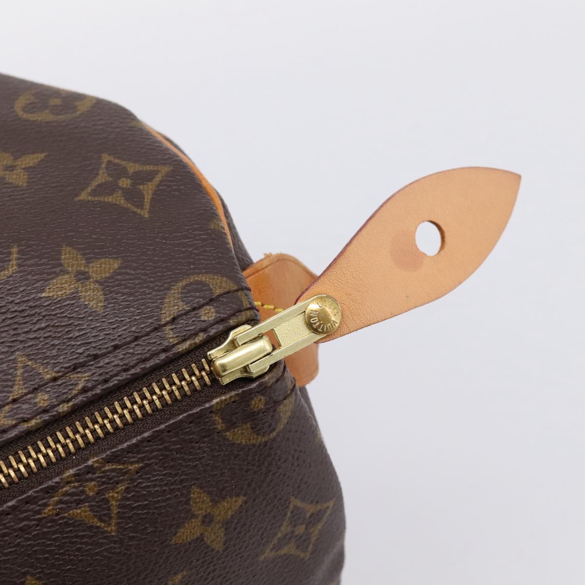 LOUIS VUITTON Monogram Speedy 35 Hand Bag M41524 LV Auth 202296V