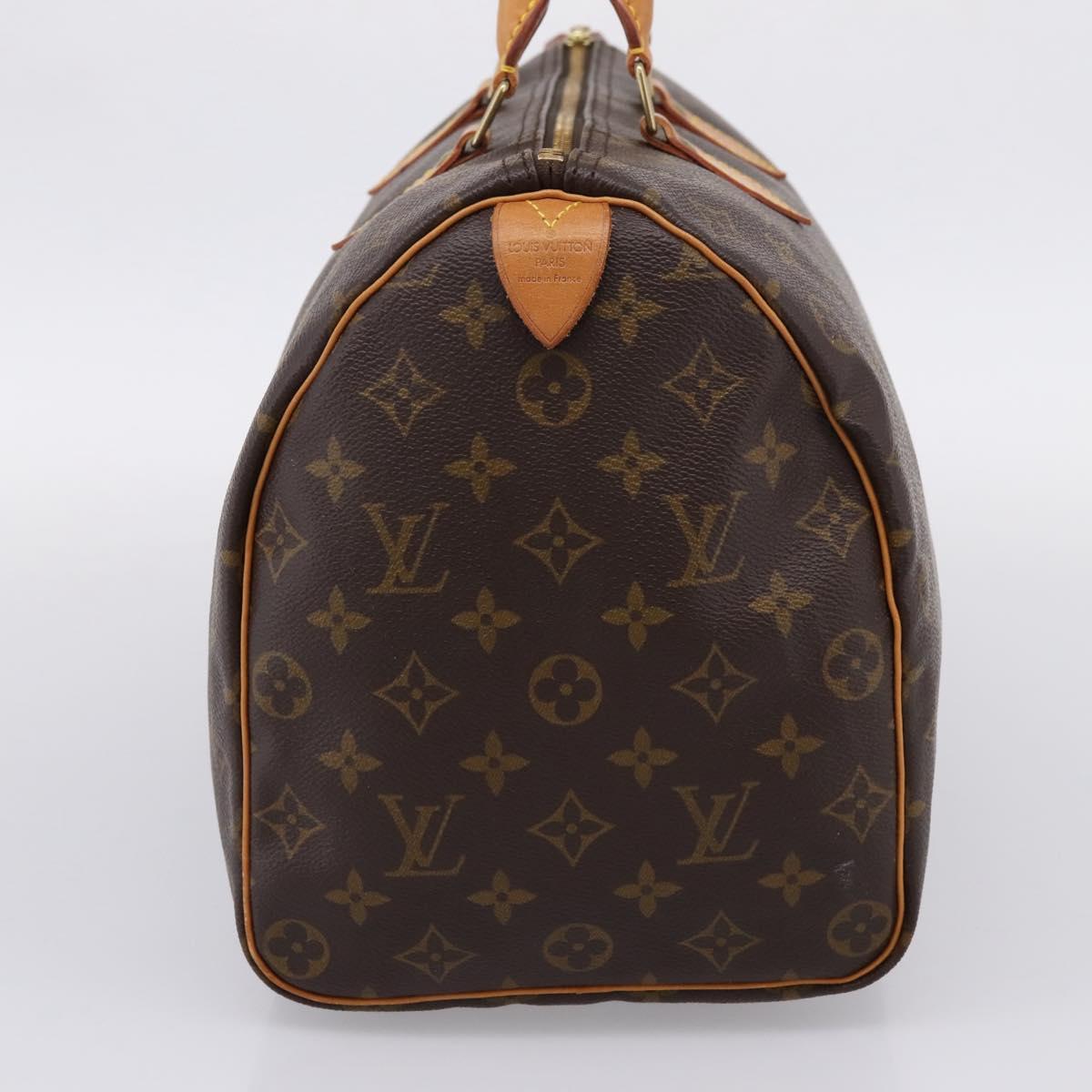 LOUIS VUITTON Monogram Speedy 35 Hand Bag M41524 LV Auth 202296V