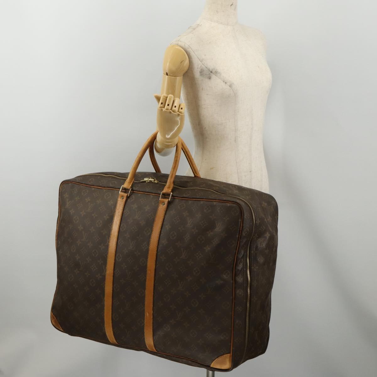 LOUIS VUITTON Monogram Sirius 60 Boston Bag M41402 LV Auth 202309