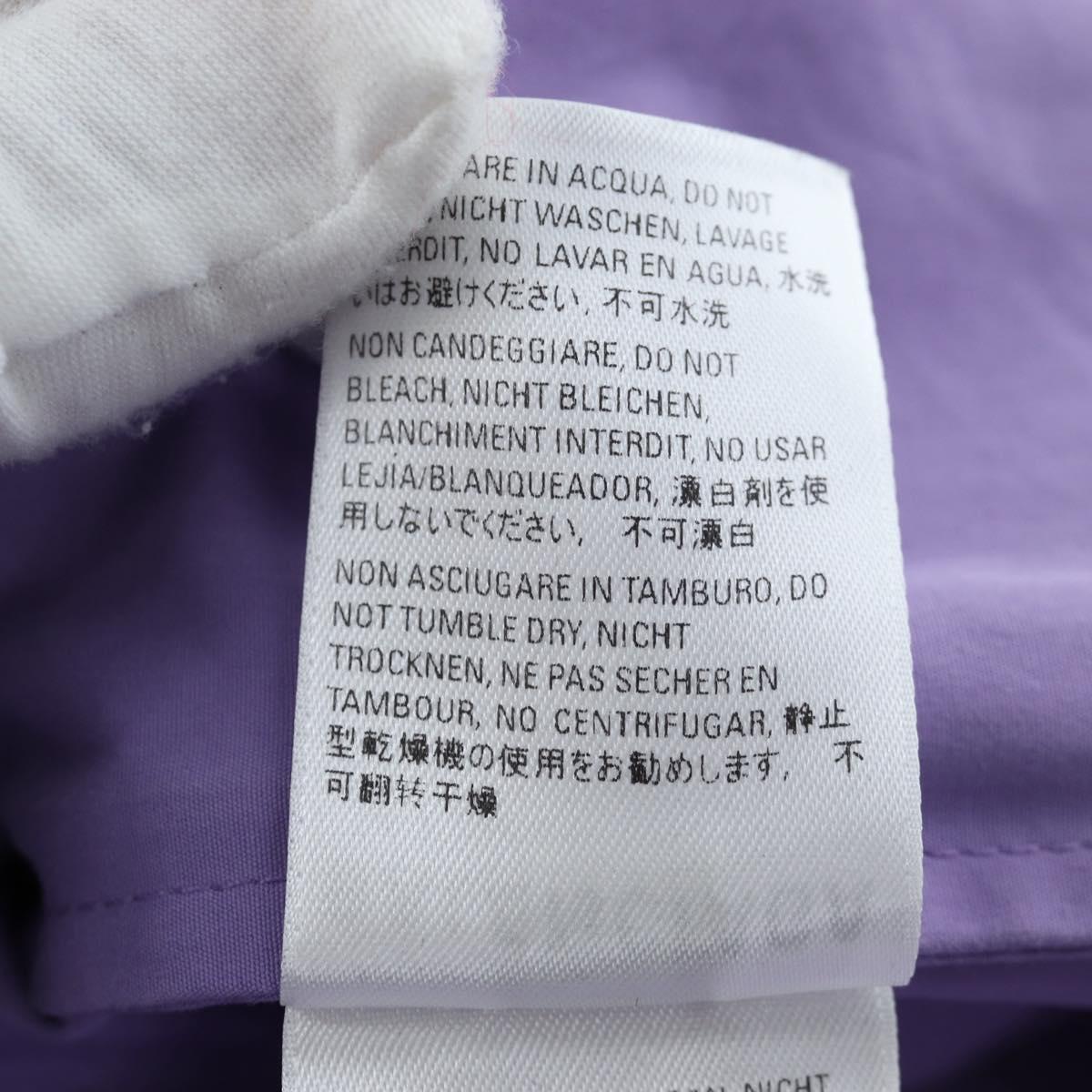 BALENCIAGA Track Jacket Cotton Purple Black Auth 202324M