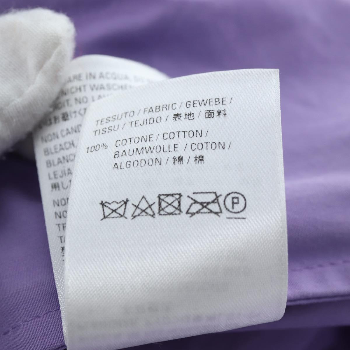 BALENCIAGA Track Jacket Cotton Purple Black Auth 202324M