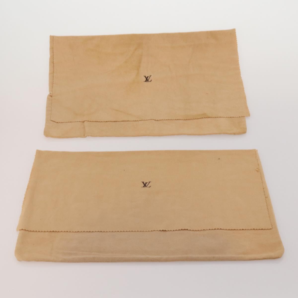 LOUIS VUITTON Dust Bag Cotton Set of 20 Beige LV Auth 202401