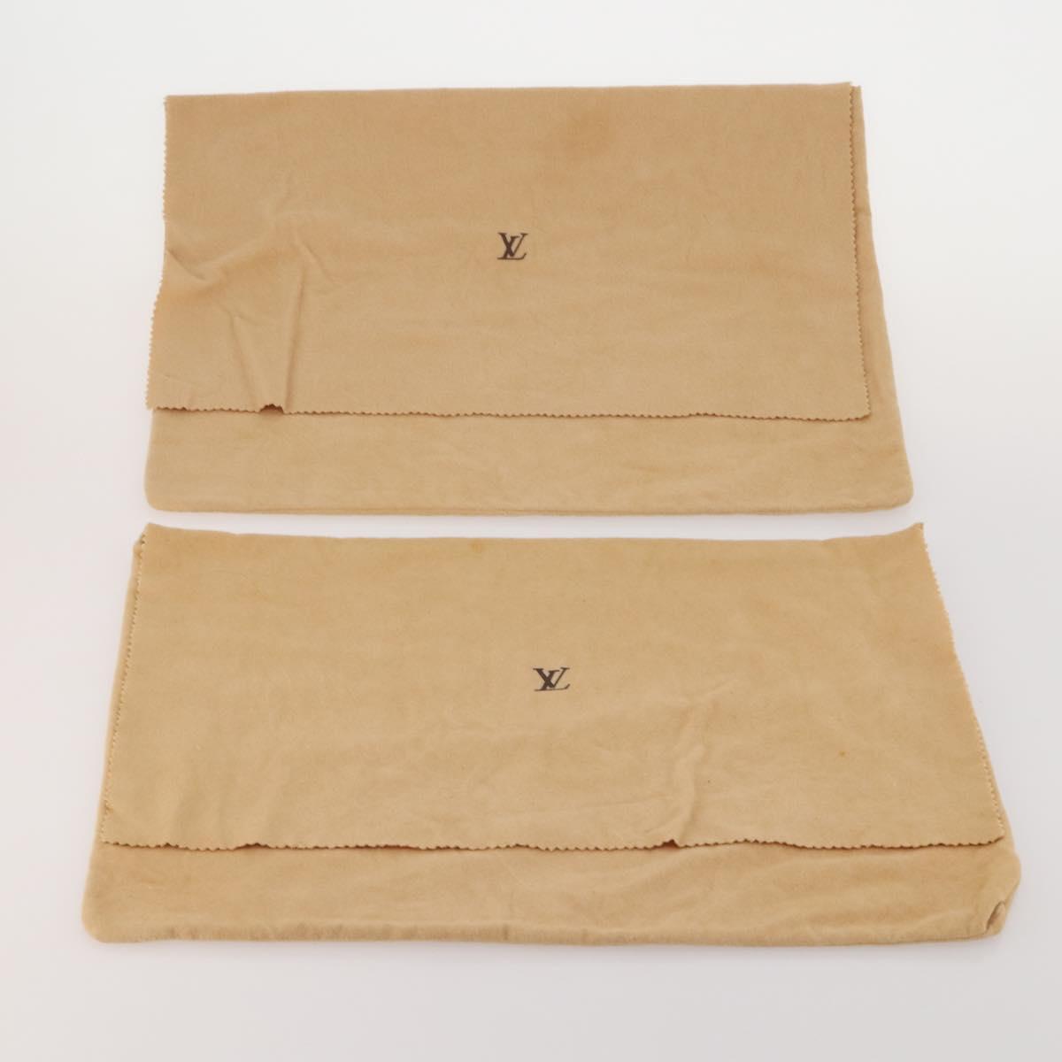 LOUIS VUITTON Dust Bag Cotton Set of 20 Beige LV Auth 202401