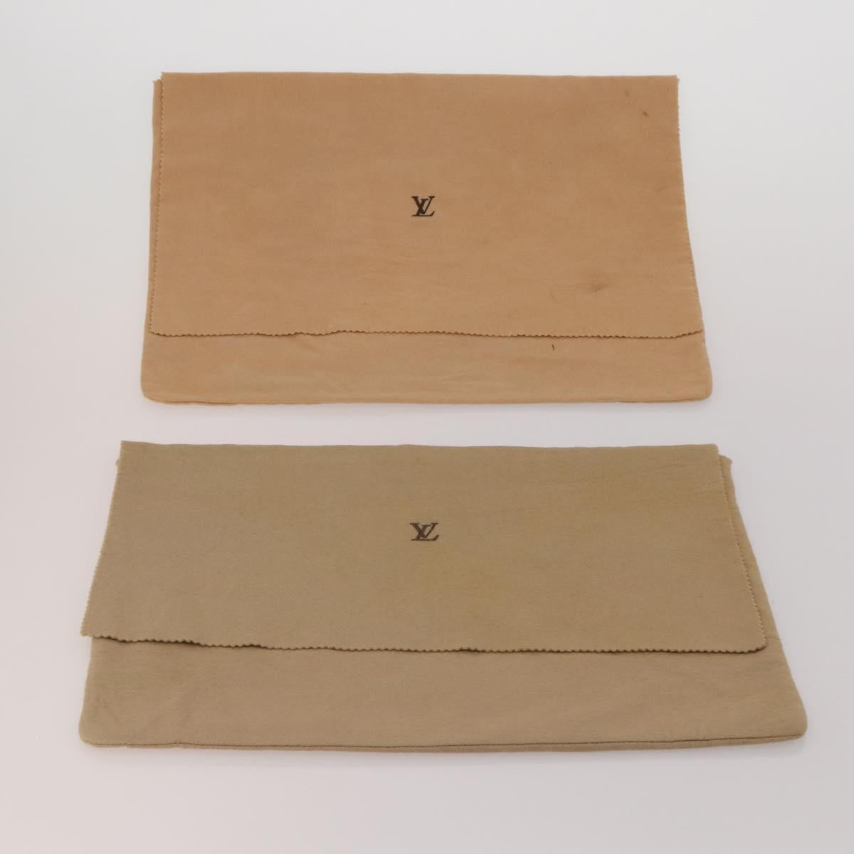 LOUIS VUITTON Dust Bag cotton Set of 20 Beige LV Auth 202402