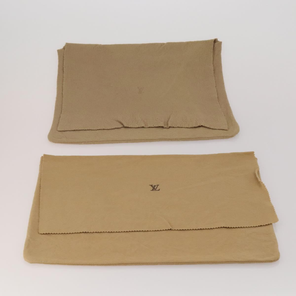 LOUIS VUITTON Dust Bag cotton Set of 20 Beige LV Auth 202402