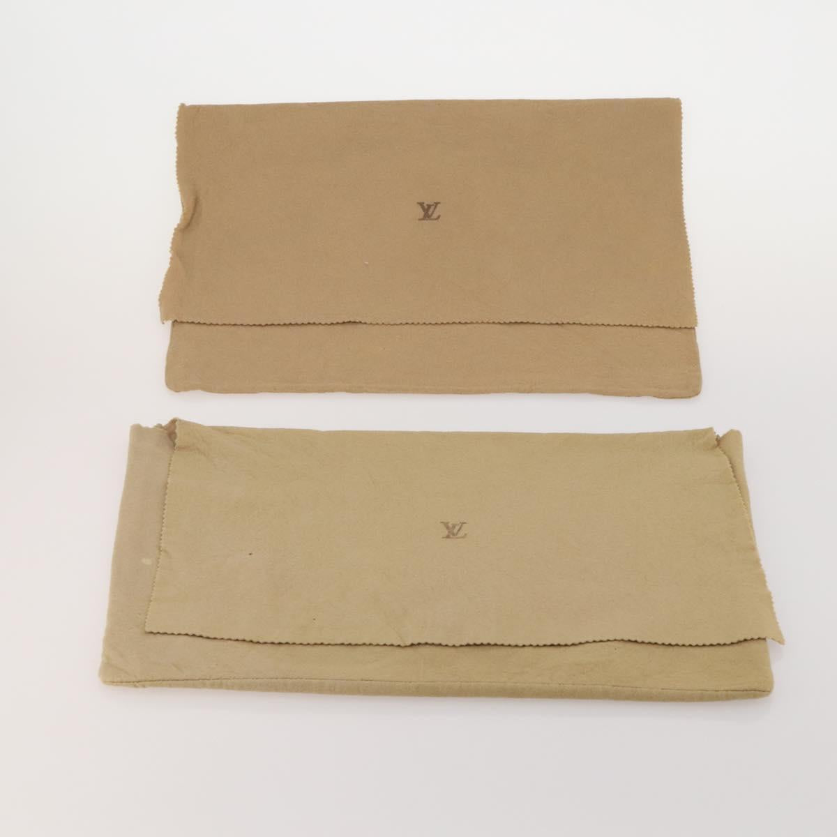 LOUIS VUITTON Dust Bag cotton Set of 20 Beige LV Auth 202402