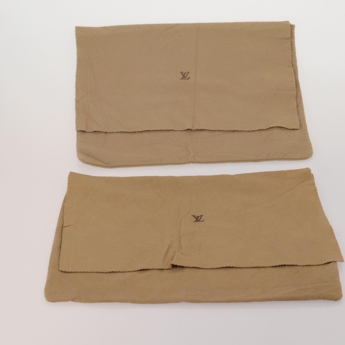 LOUIS VUITTON Dust Bag cotton Set of 20 Beige LV Auth 202402