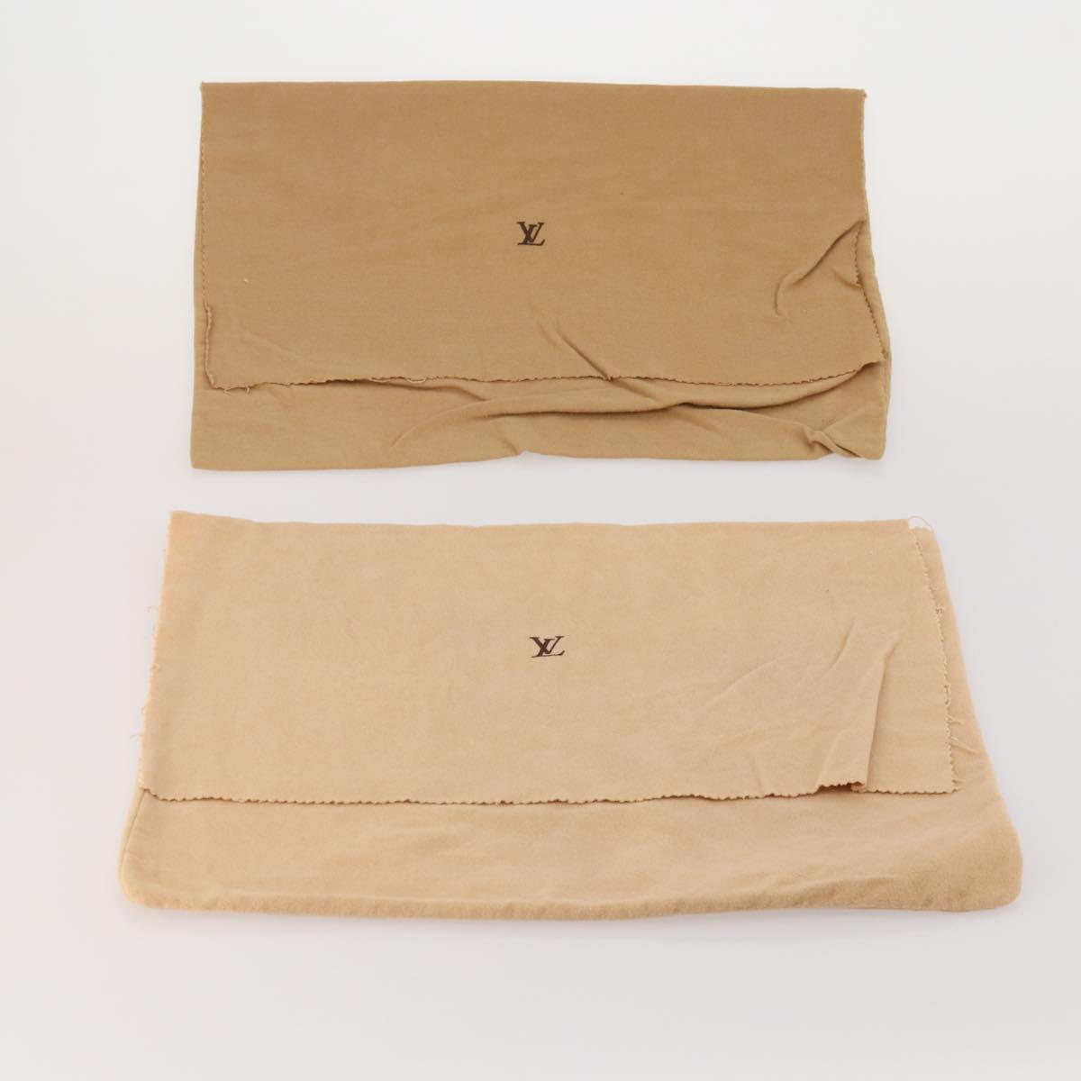 LOUIS VUITTON Dust Bag cotton Set of 20 Beige LV Auth 202402