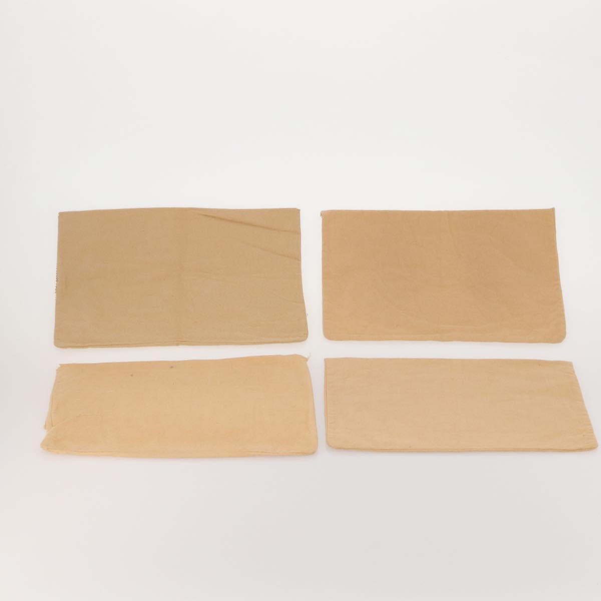 LOUIS VUITTON Dust Bag Cotton 30 Set Beige LV Auth 202404