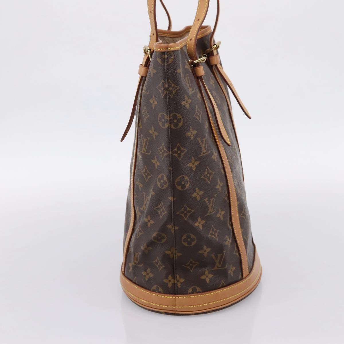 LOUIS VUITTON Monogram Bucket GM Shoulder Bag M42236 LV Auth 202456