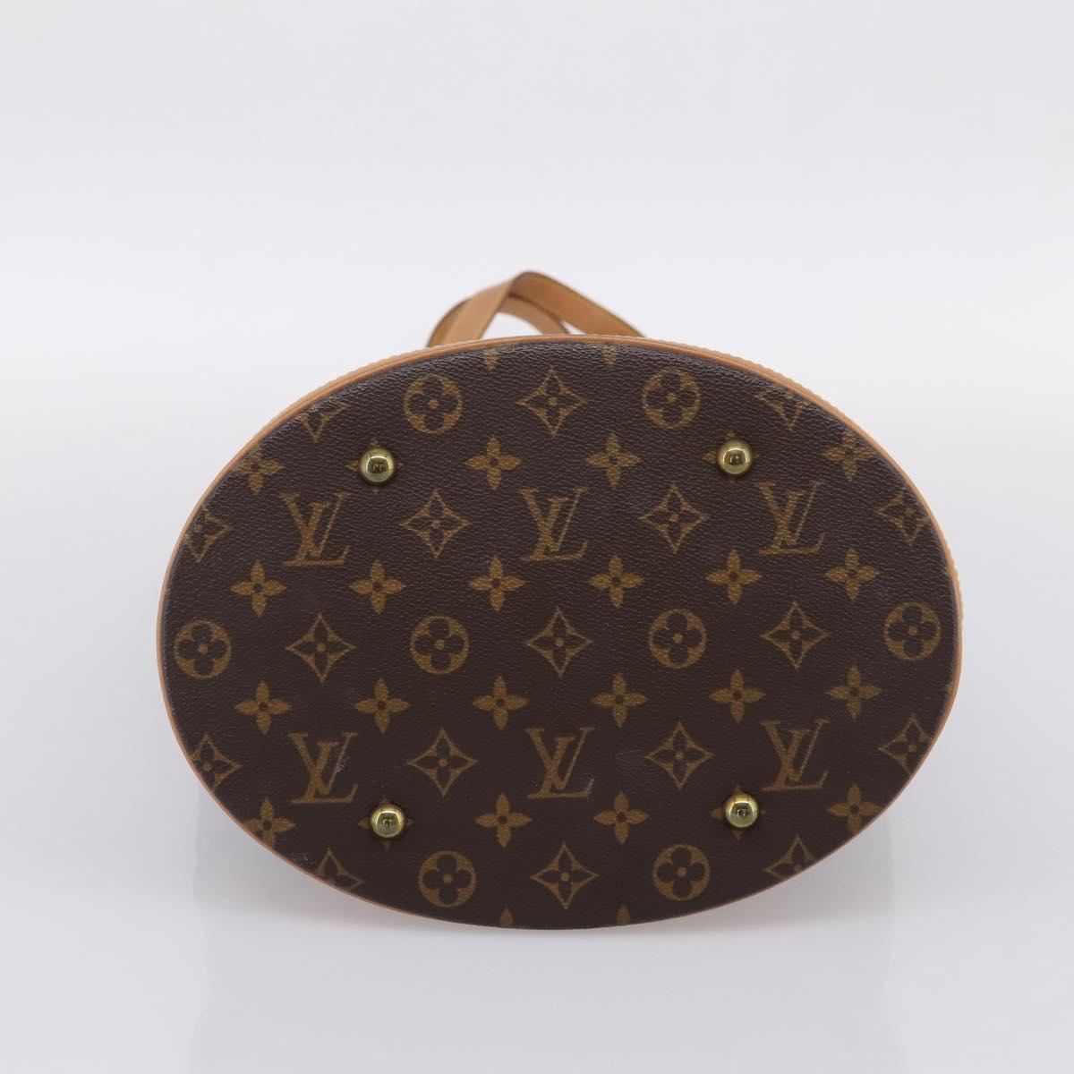LOUIS VUITTON Monogram Bucket GM Shoulder Bag M42236 LV Auth 202456