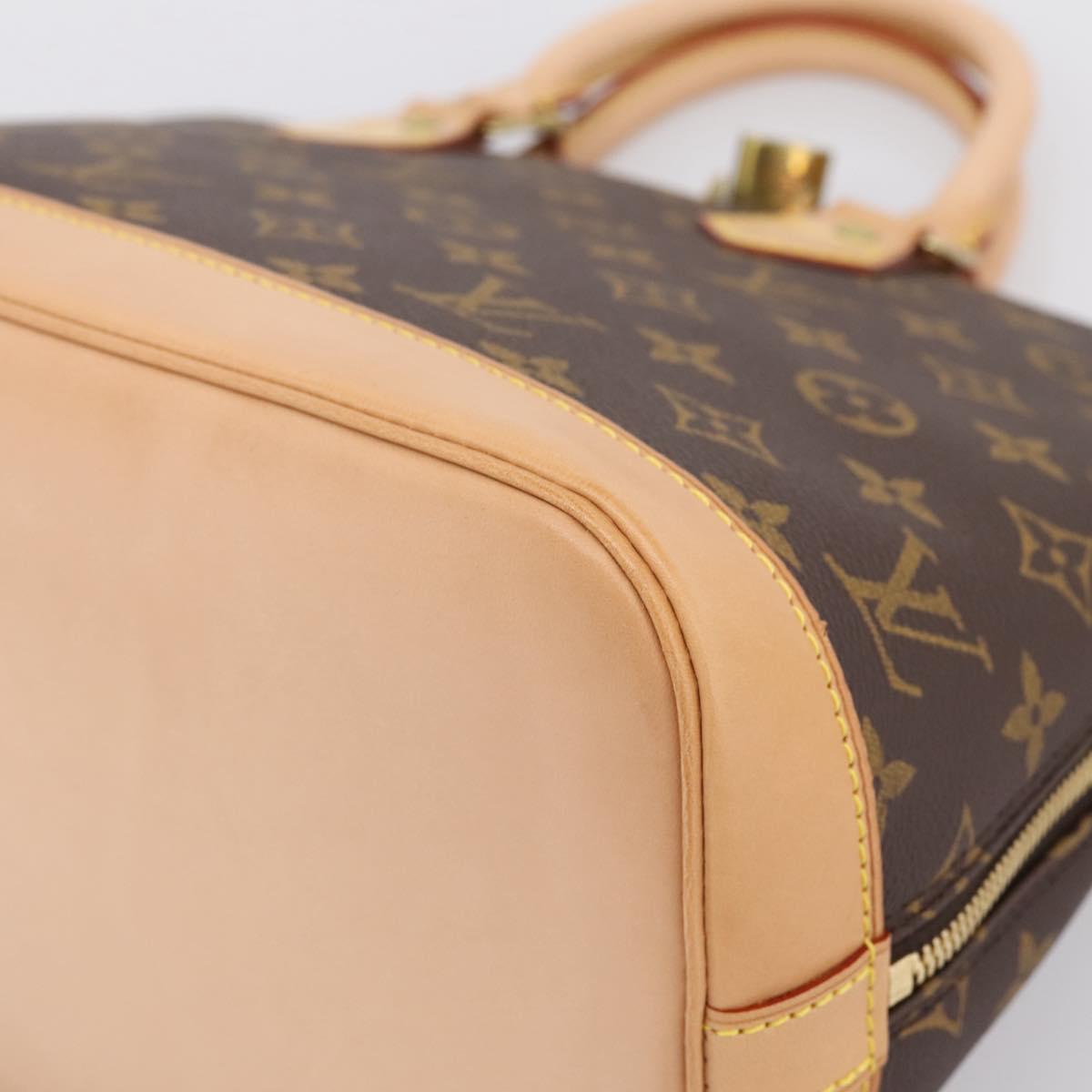LOUIS VUITTON Monogram Alma Hand Bag M51130 LV Auth 202461SAM