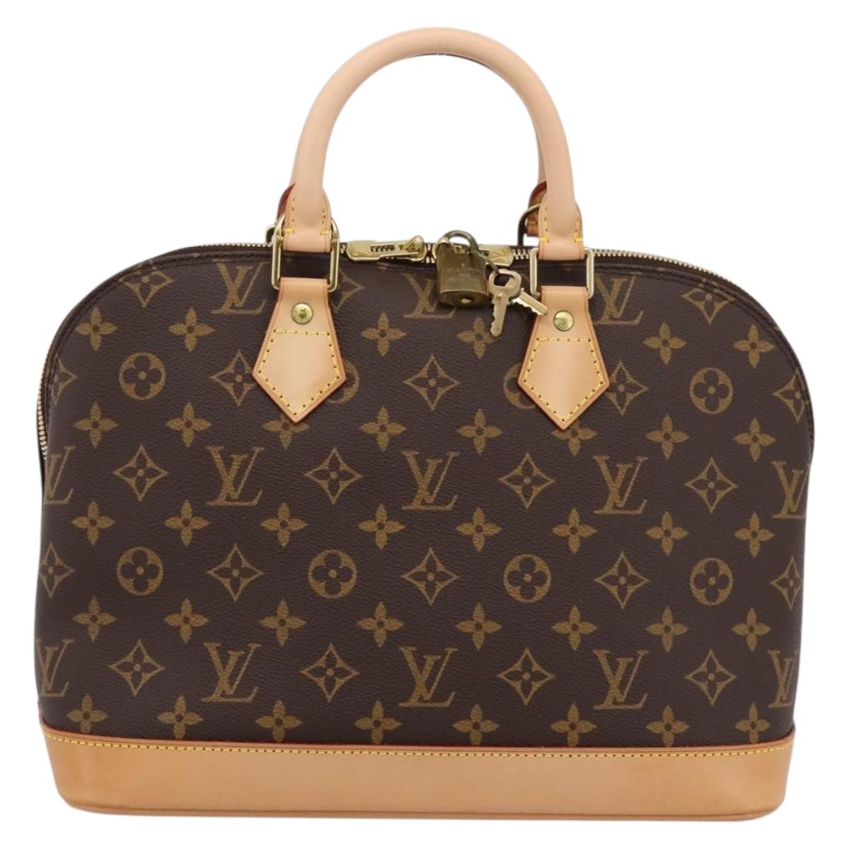 LOUIS VUITTON Monogram Alma Hand Bag M51130 LV Auth 202461SAM
