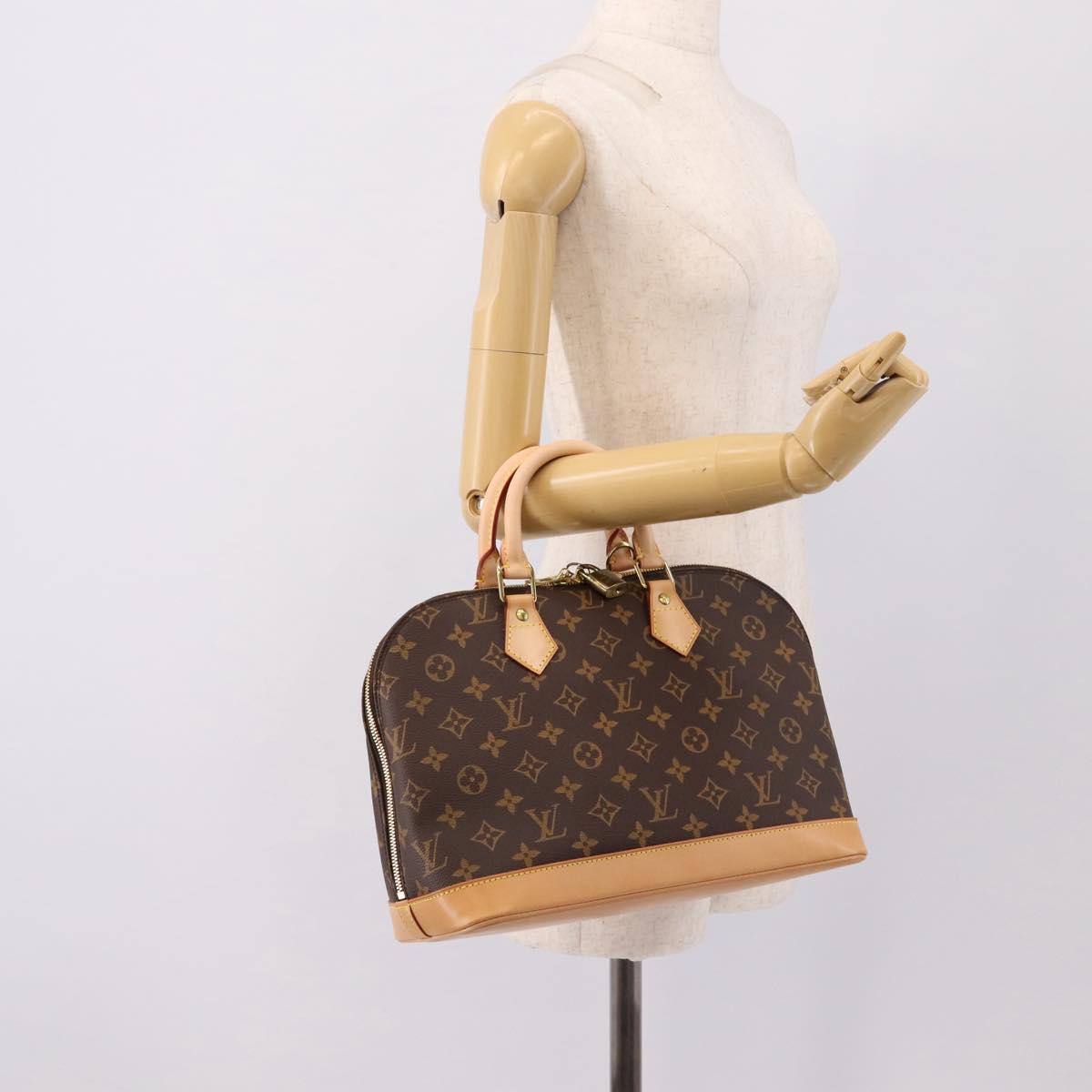 LOUIS VUITTON Monogram Alma Hand Bag M51130 LV Auth 202461SAM