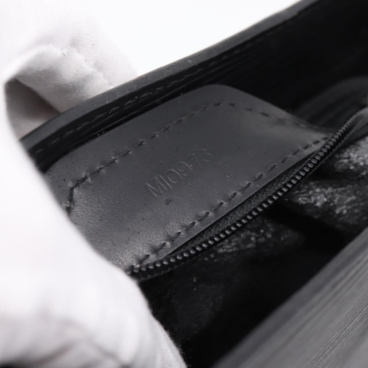 LOUIS VUITTON Epi Sac Plat Hand Bag Black M59082 LV Auth 202463
