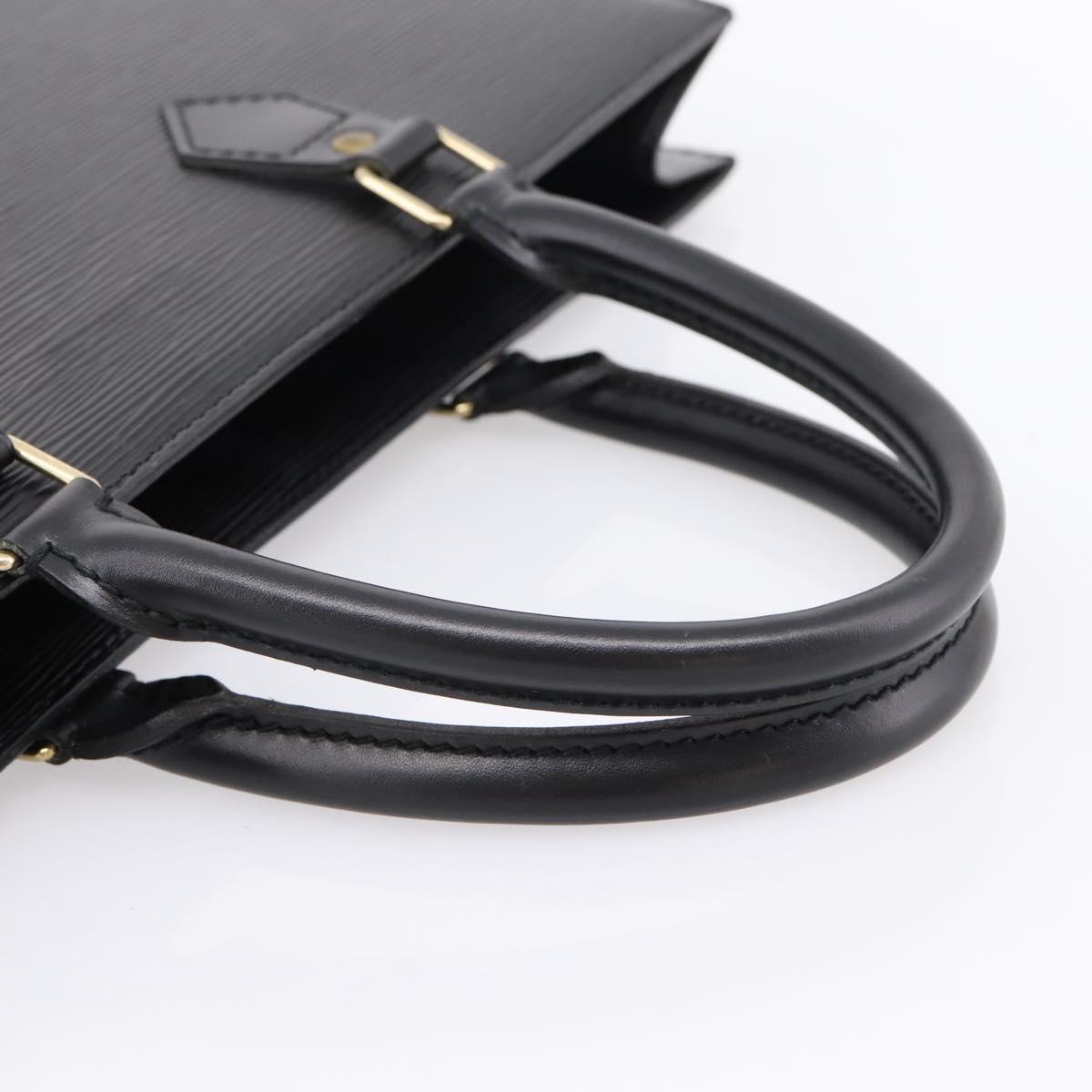 LOUIS VUITTON Epi Sac Plat Hand Bag Black M59082 LV Auth 202463
