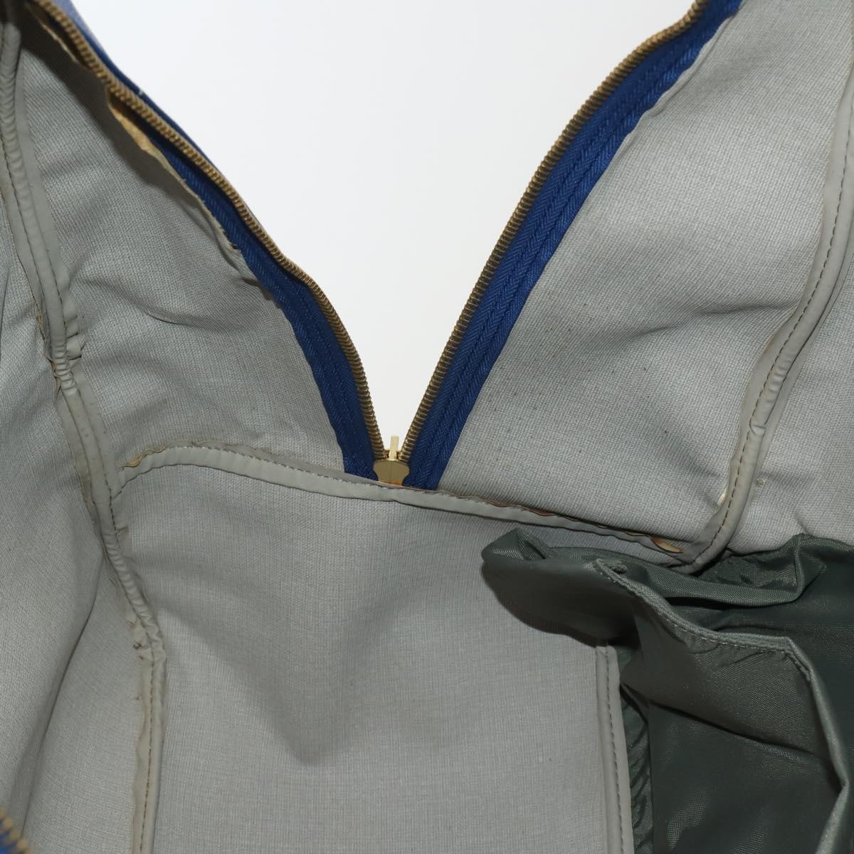 LOUIS VUITTON LV Cup Evasion Boston Bag Blue LV Auth 202477