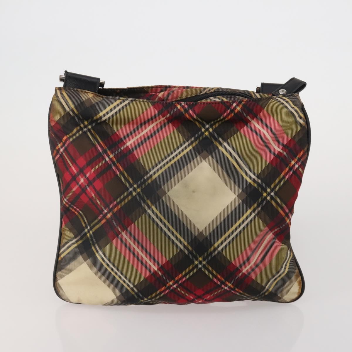 Vivienne Westwood Bag Nylon Leather Canvas 3 Set Black Beige Red Auth 202481