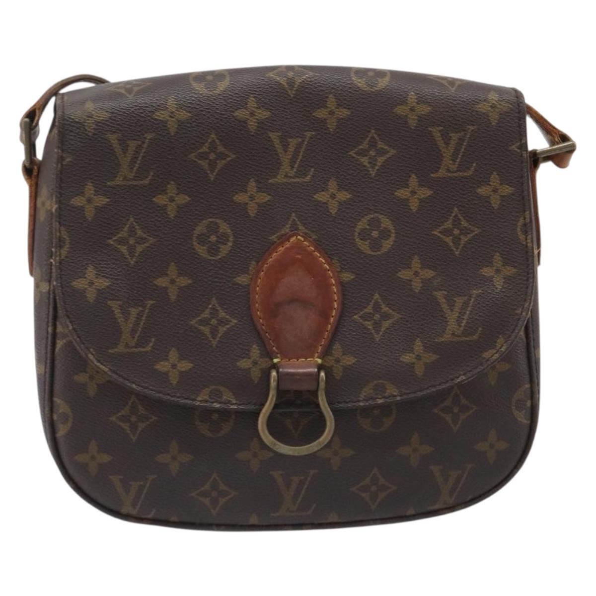LOUIS VUITTON Monogram Saint Cloud GM Shoulder Bag M51242 LV Auth 202500