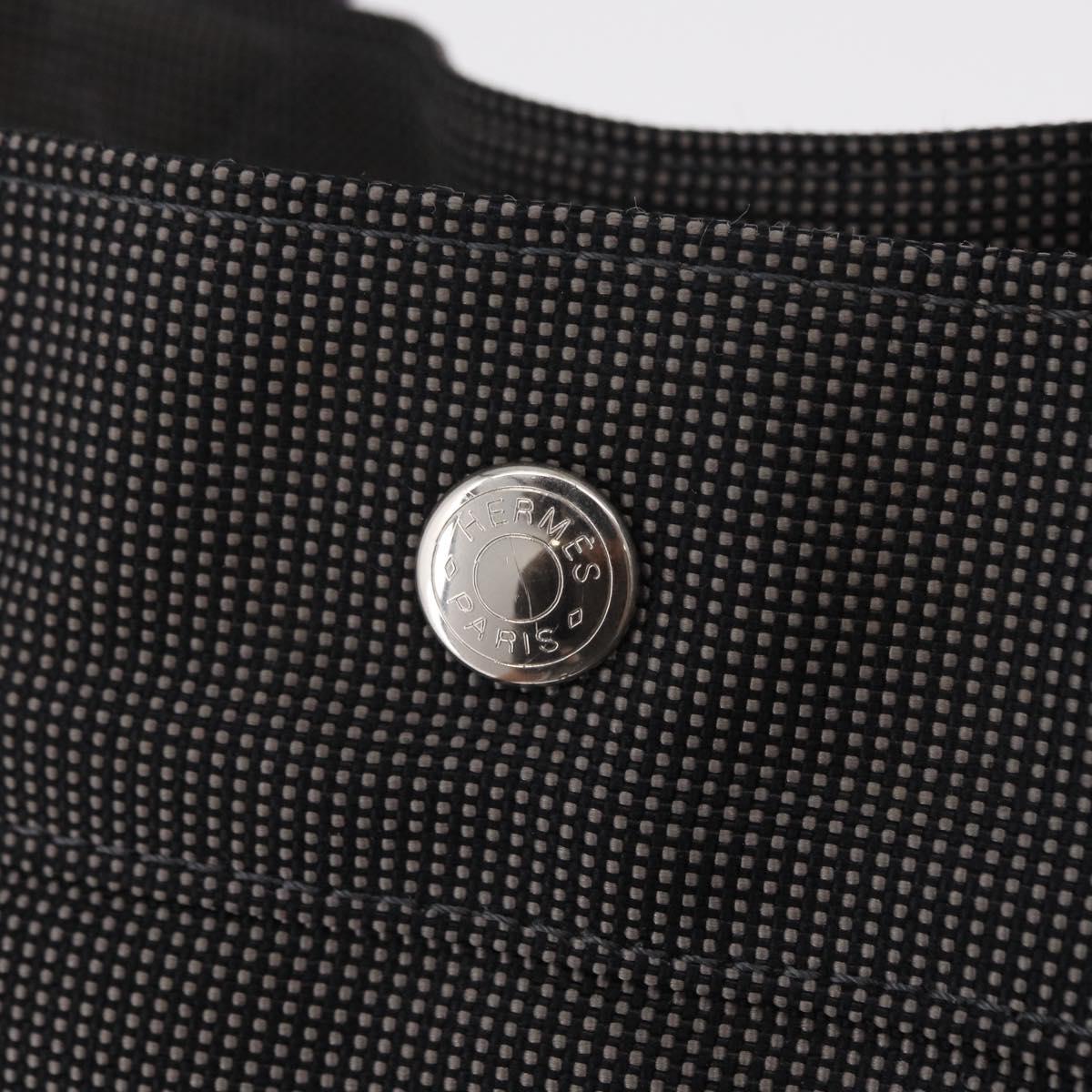HERMES Her Line A Dos MM Backpack Canvas Gray Silver Auth 202511