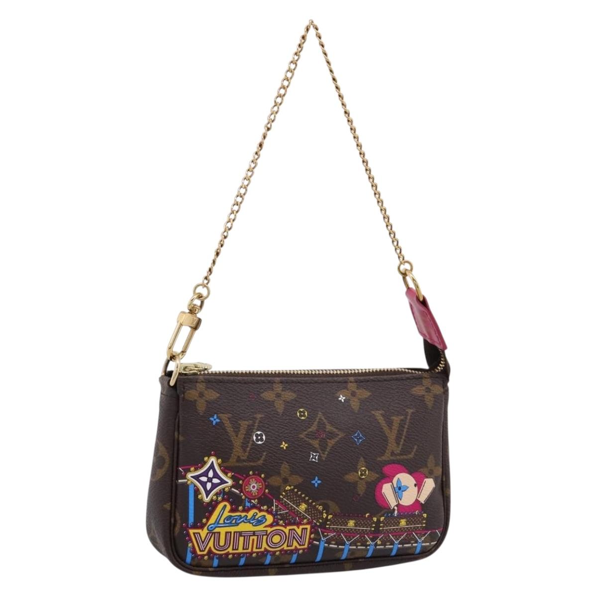 LOUIS VUITTON Vivienne Mini Pochette Accessoires Pouch M69752 LV Auth 202525M