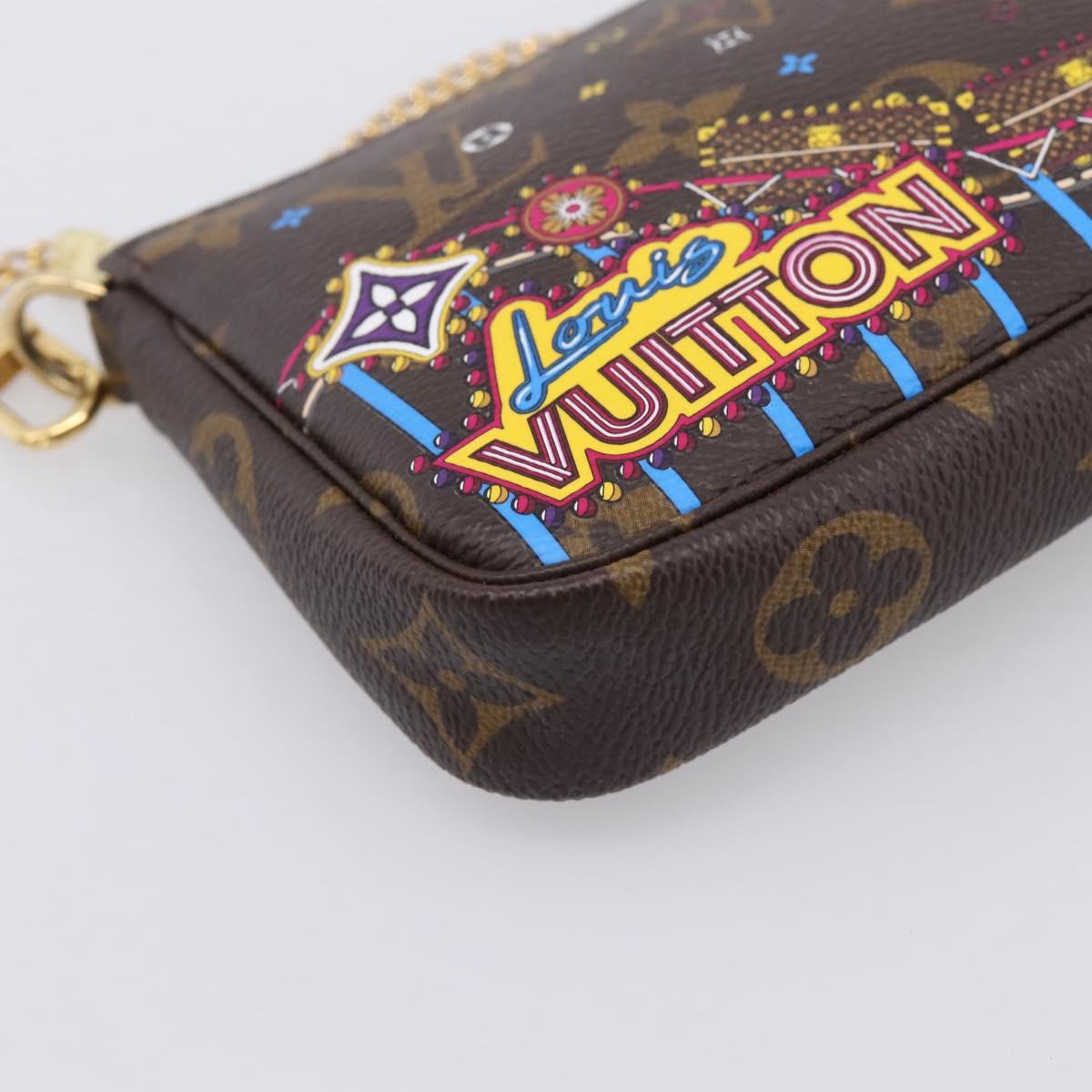 LOUIS VUITTON Vivienne Mini Pochette Accessoires Pouch M69752 LV Auth 202525M