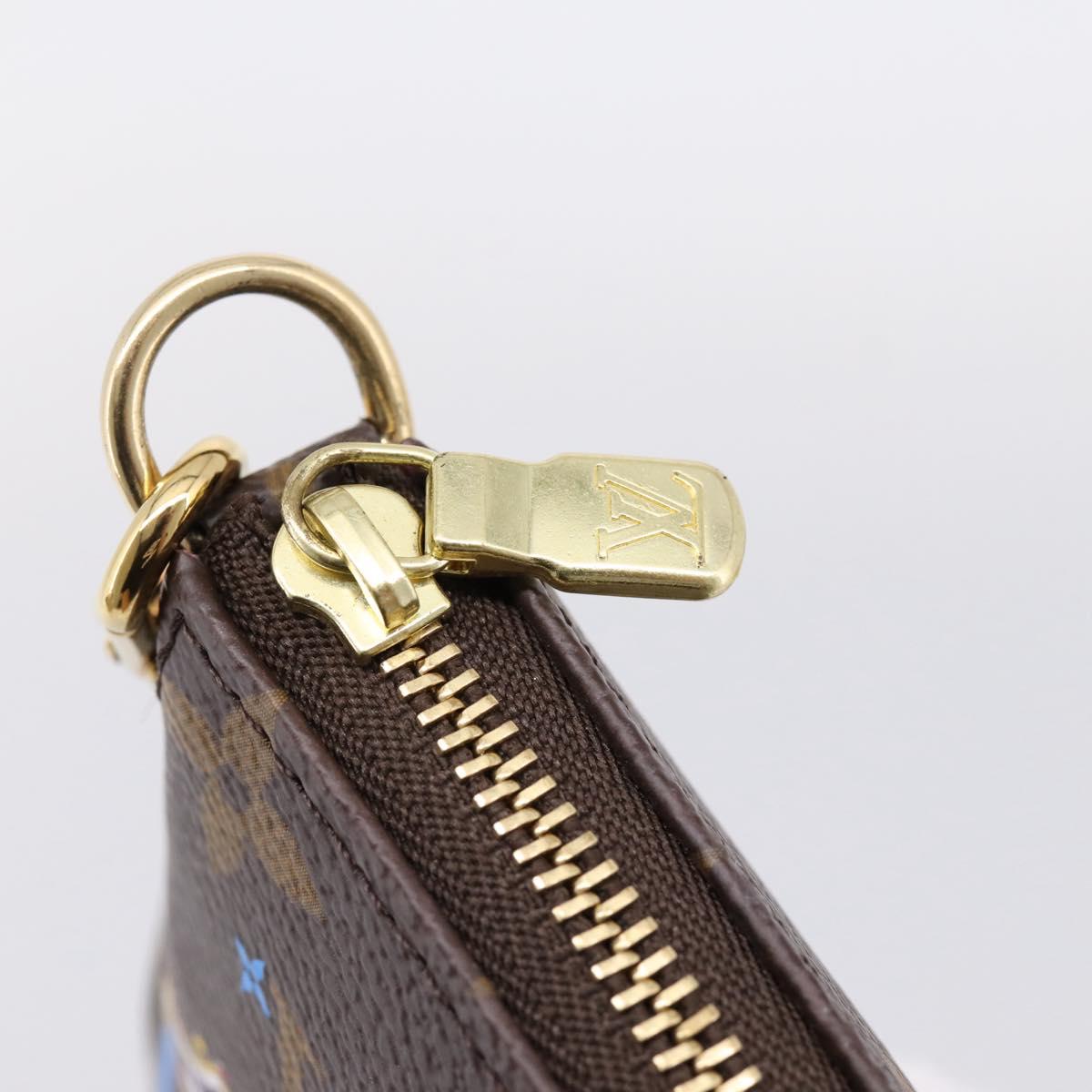 LOUIS VUITTON Vivienne Mini Pochette Accessoires Pouch M69752 LV Auth 202525M