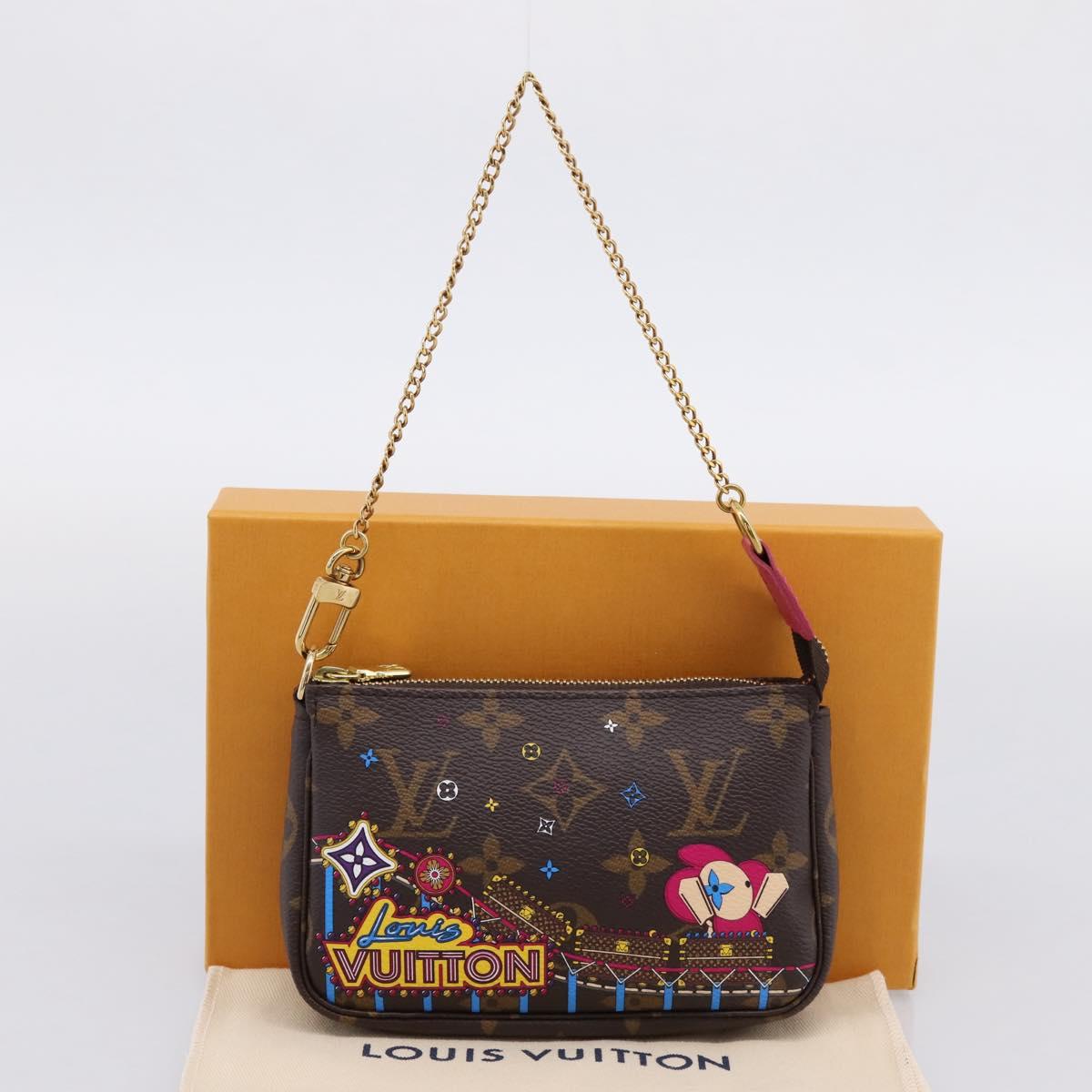 LOUIS VUITTON Vivienne Mini Pochette Accessoires Pouch M69752 LV Auth 202525M