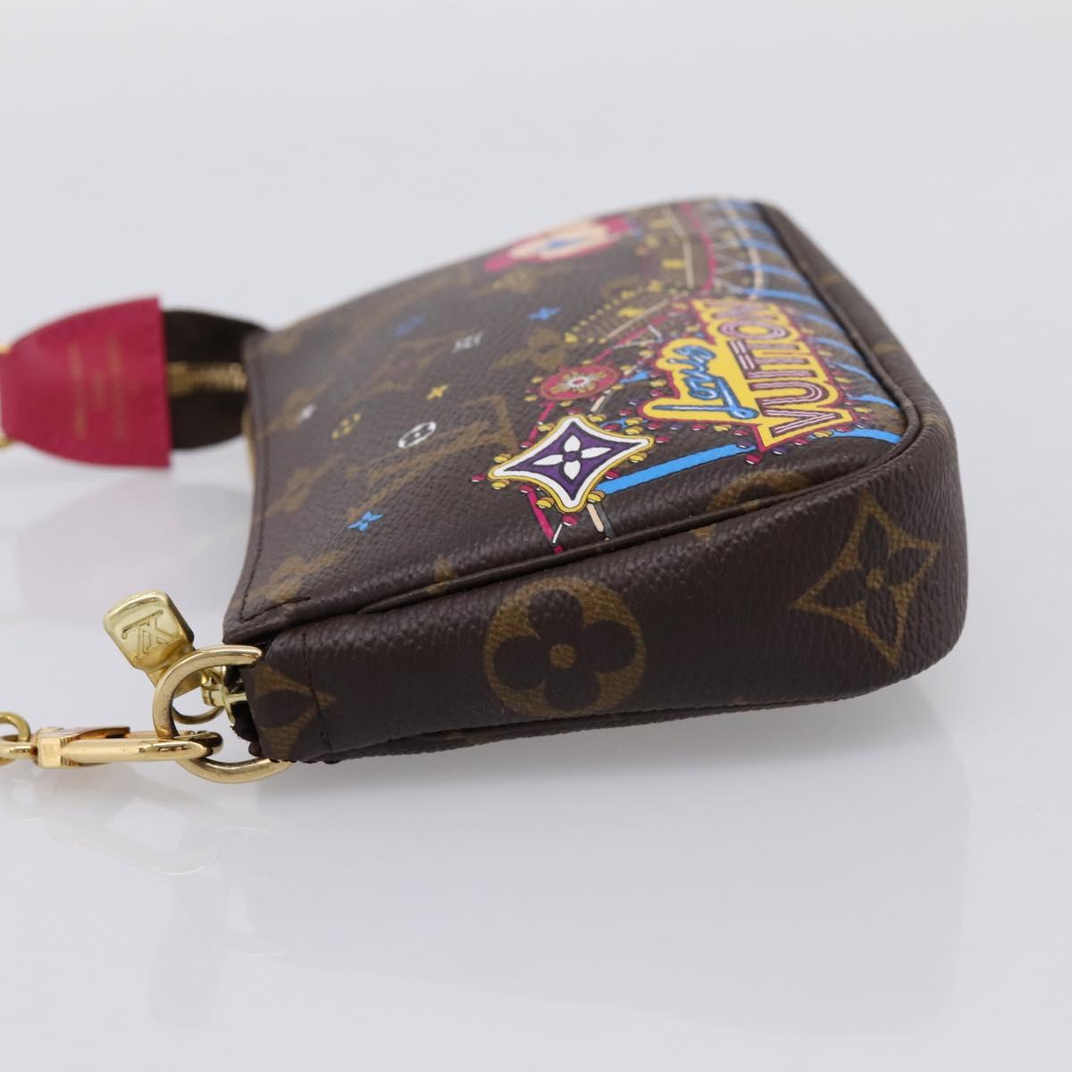 LOUIS VUITTON Vivienne Mini Pochette Accessoires Pouch M69752 LV Auth 202525M